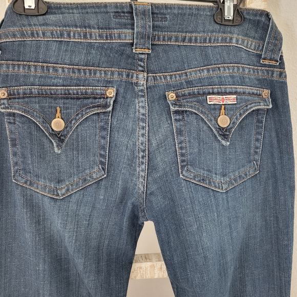 Hudson Flare Low Rise Heritage Jeans, Sz 27x33.5 - Picture 7 of 9